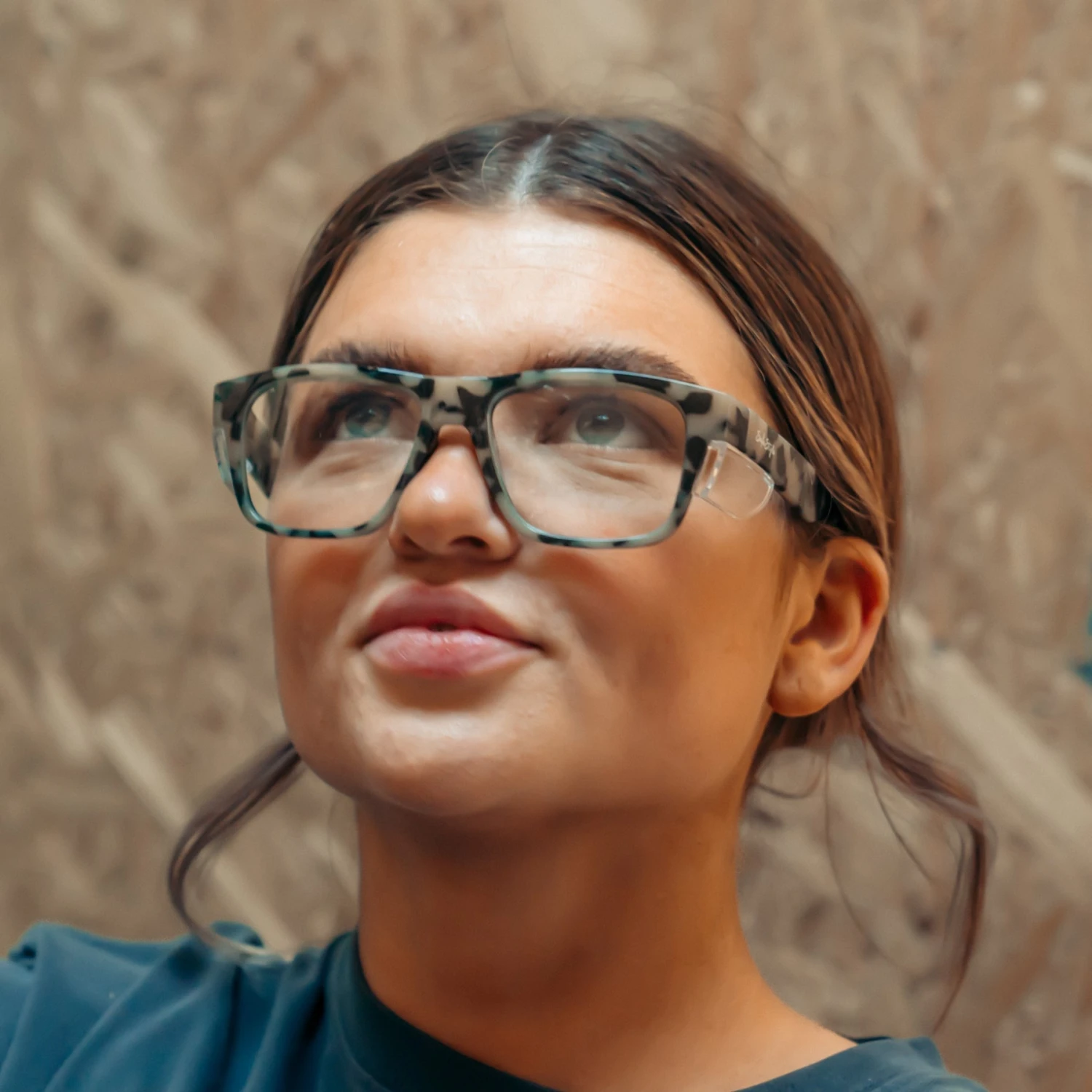 Safe Style FMTC100 Fusions Milky Torts Frame Clear Safety Glasses 6 Safe Style FMTC100 Fusions Milky Torts Frame Clear Safety Glasses - Image 6