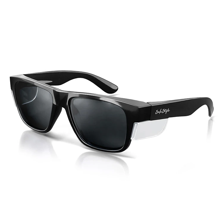 Safe Style FBP100 Fusion Black Frame Polarised Safety Glasses 1 Safe Style FBP100 Fusion Black Frame Polarised Safety Glasses