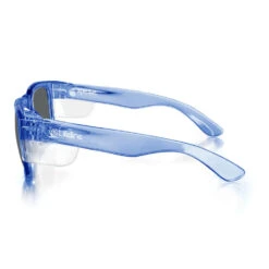 Safe Style FBLP100 Fusions Blue Frame /Polarised UV400 Safety Glasses -Work Clothing Store Fusions R Blue Polarised UV400 Lens 03 750px Side 1800x1800 7dc577f8 634c 4c94 a06c 34c49fcc8e08