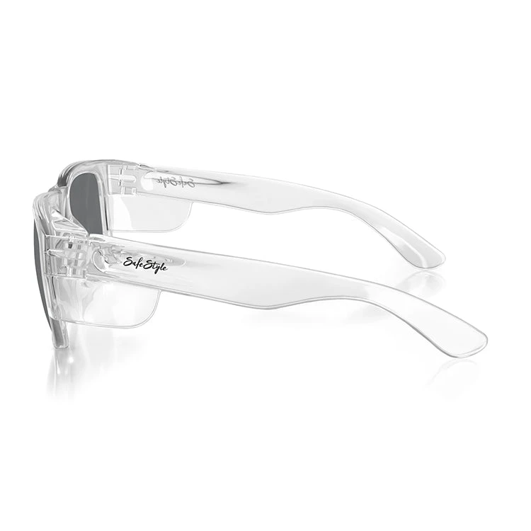 Safe Style FCT100 Fusion Clear Frame Safety Glasses 3 Safe Style FCT100 Fusion Clear Frame Safety Glasses - Image 3