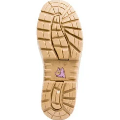 Steel Blue 522761 Southern Cross Ladies L/U Nitrile Zip Safety Boot -Work Clothing Store Ladies Nitrile Sand Sole 1