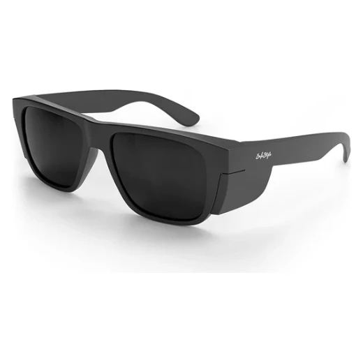 Safe Style FMBPXL100 Fusions Matte Black Frame Polarised Safety Glasses 1 Safe Style FMBPXL100 Fusions Matte Black Frame Polarised Safety Glasses