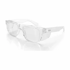 Safe Style FCCXL100 Fusions Clear Frame Clear Safety Glasses