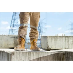 Steel Blue 312661 Southern Cross L/U Zip Scuff Safety Boot -Work Clothing Store Southern Cross Wheat Mens Landscape Concrete