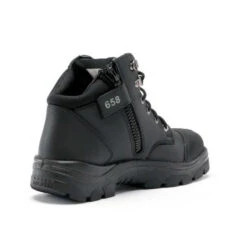 Steel Blue 312658 Parkes L/U Zip Scuff Safety Boot -Work Clothing Store WBD SB 312658 BLK Siderear2