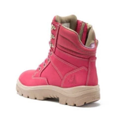Steel Blue 512761 Southern Cross Ladies L/U Zip Safety Boot 25 Steel Blue 512761 Southern Cross Ladies L/U Zip Safety Boot -Work Clothing Store WBD SB 512761 PNK Siderear2 500x 04d6db21 cc54 488f 834a 5087d64d7a11